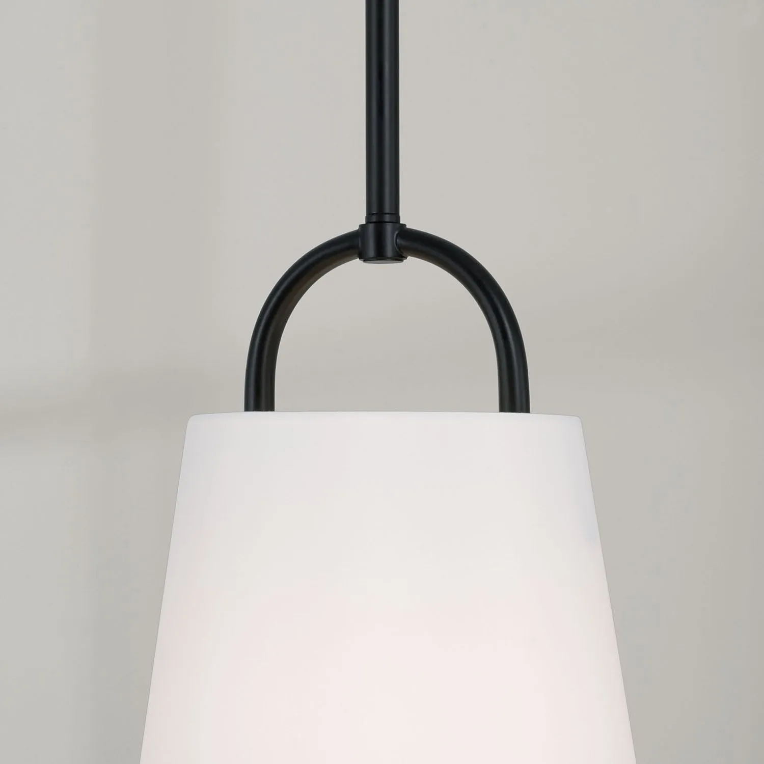 10" BRODY 1-LIGHT PENDANT, MATTE BLACK