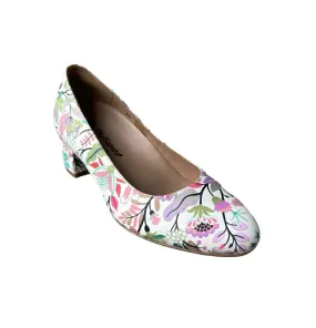 235104 Pink Floral Pump