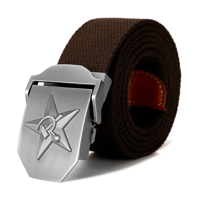 3D Soviet Labor Venus CCCP Canvas Belt