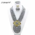 African Beads Jewelry Sets Crystal Beads