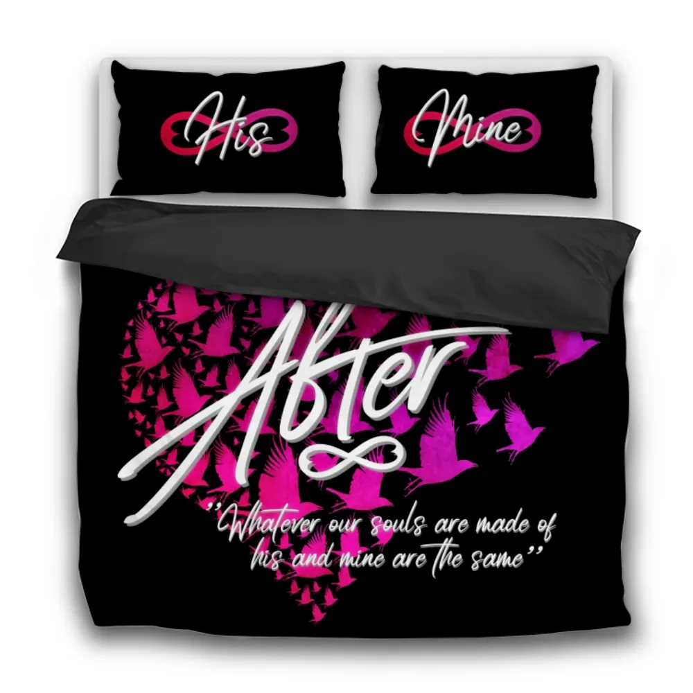 After, His & Mine 3 Pcs Bedding Sets