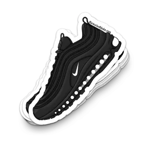 Air Max 97 "Triple Black" Sneaker Sticker