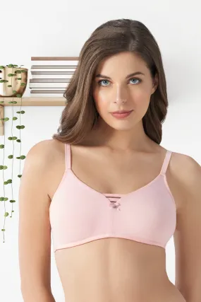 All Day Pretty Non-padded Non-wired Support Bra - Crystal Rose