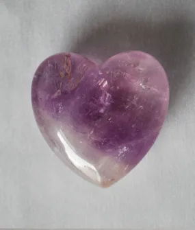 Amethyst Heart Stone