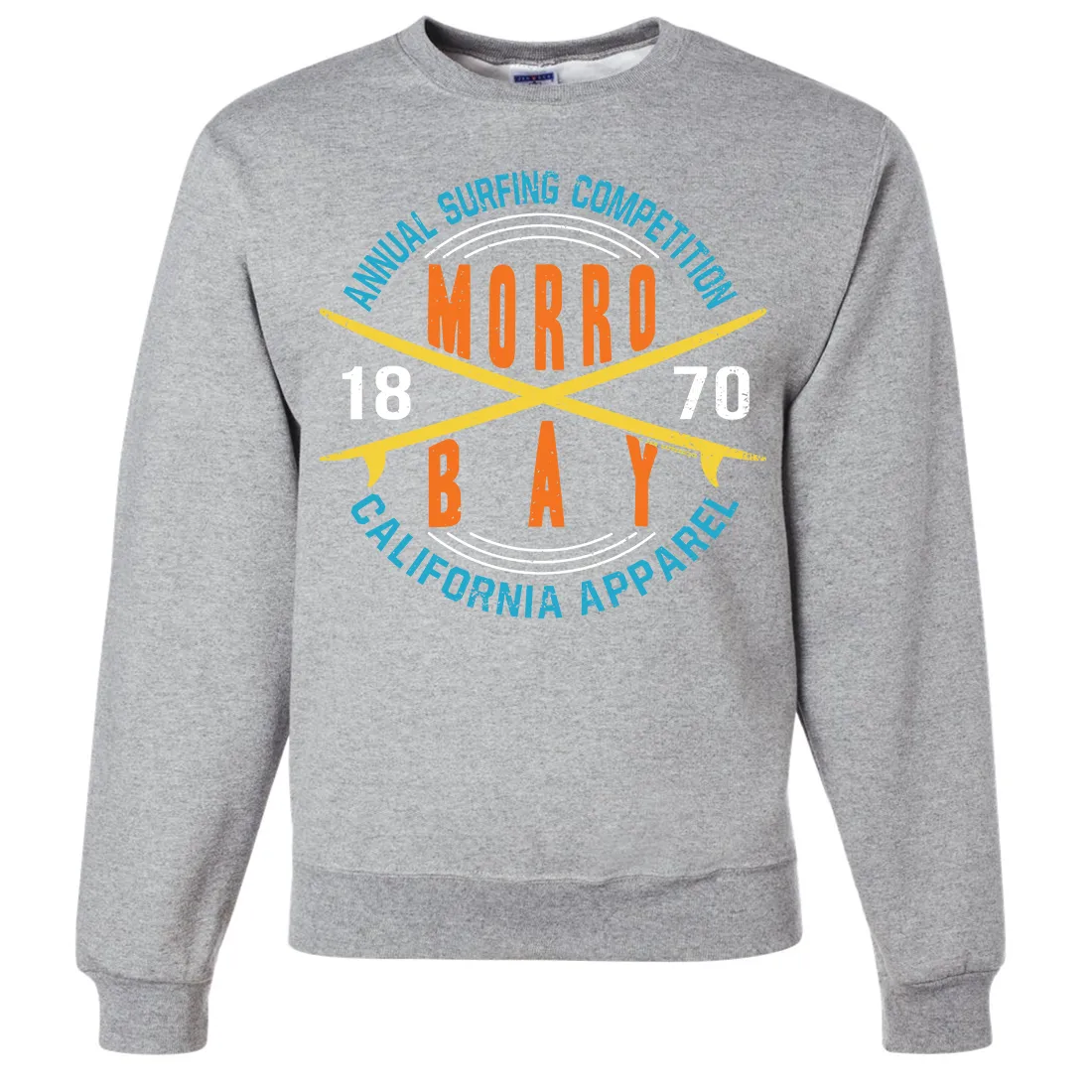 Annual Surfing Competition Crewneck Sweatshirt