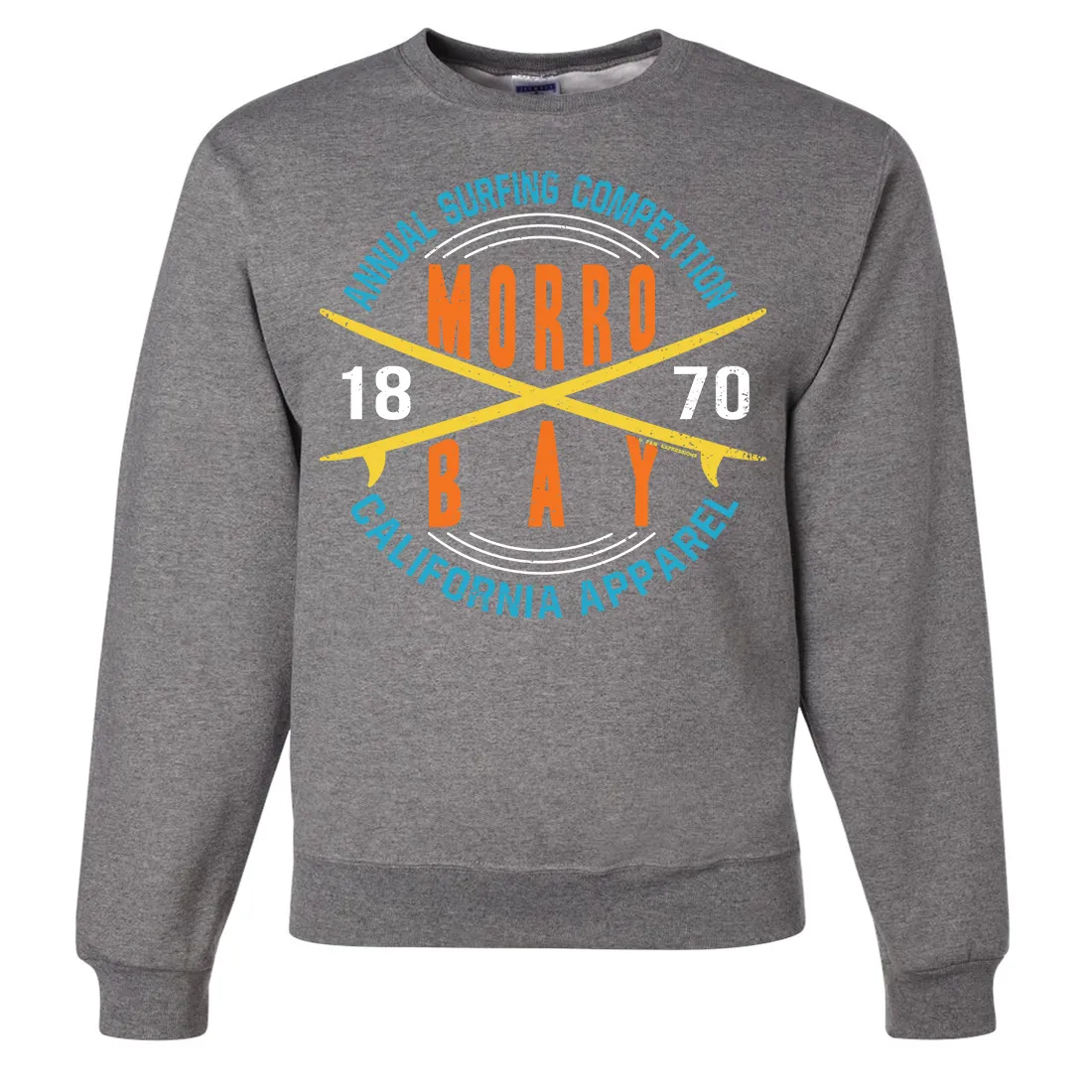 Annual Surfing Competition Crewneck Sweatshirt