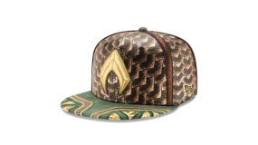 Aquaman Justice League All Over Limited Edition 59fifty Fitted Hat - Multiple Sizes