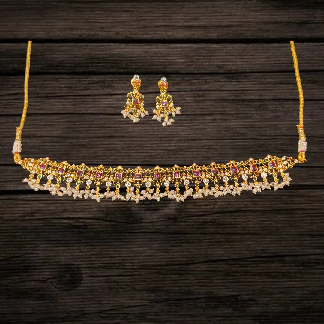 Asp Fashion Jewellery Antique Choker Set