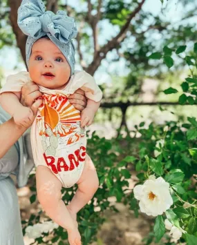 Baby Something In The Orange Romper