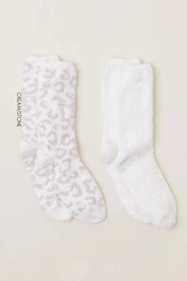 Barefoot In The Wild 2 Pair Sock Set | Barefoot Dreams - FINAL SALE