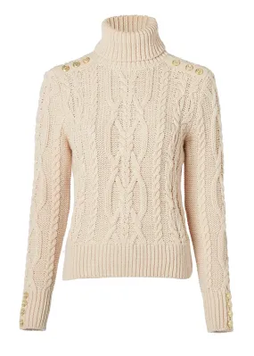 Belgravia Cable Knit - Oatmeal