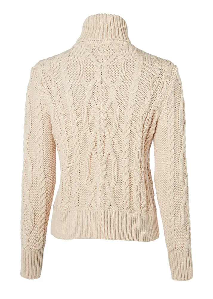 Belgravia Cable Knit - Oatmeal