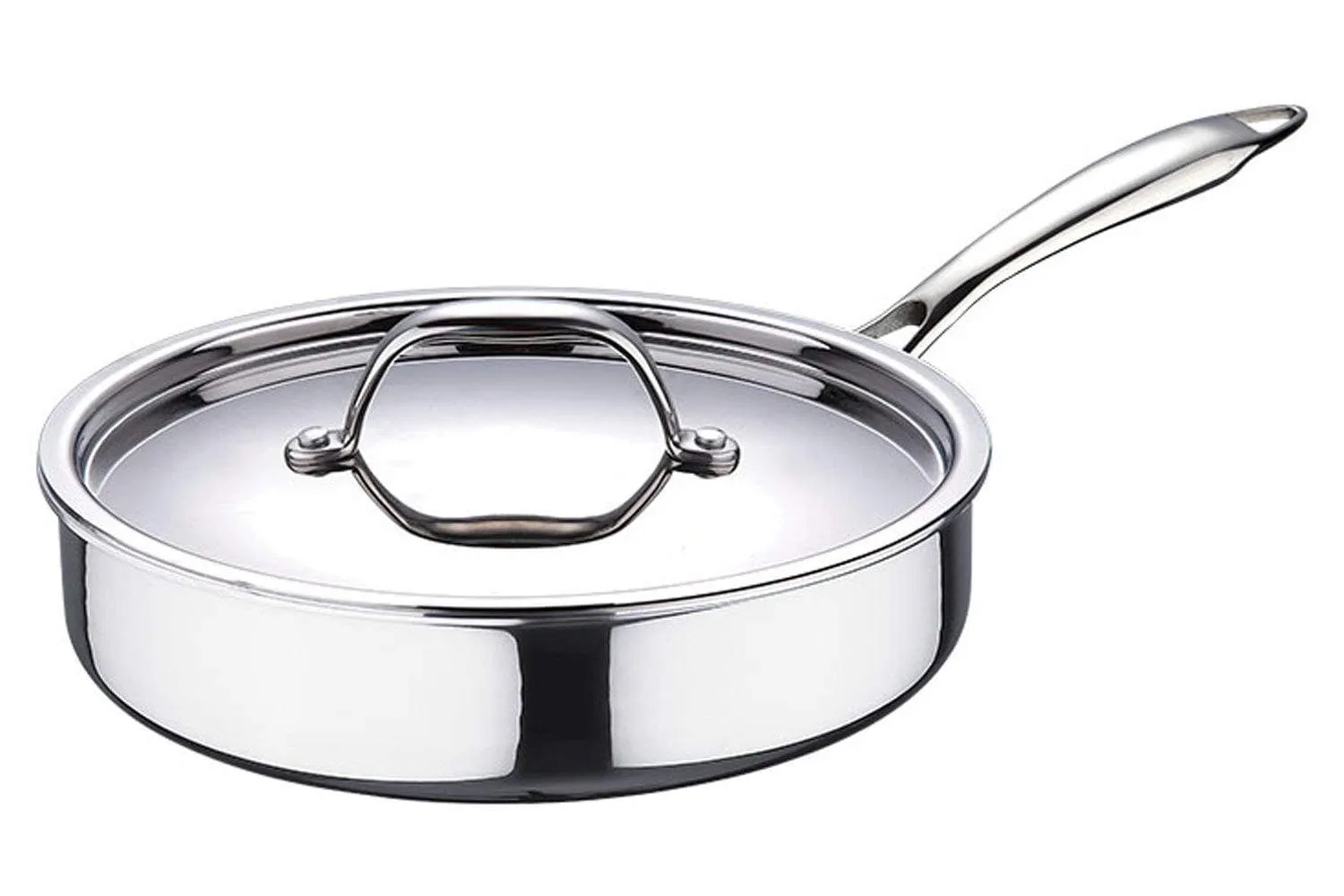 Bergner Argent Triply Stainless Steel SautePan