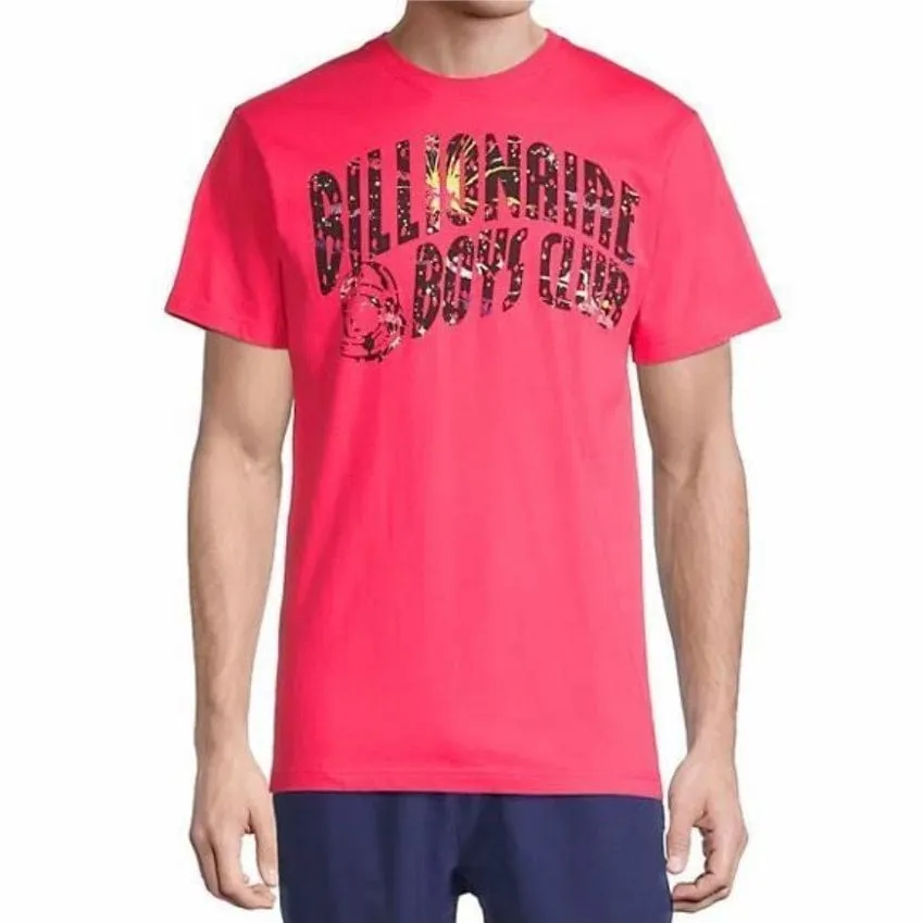 Billionaire Boys Club BB Arch Short Sleeve Tee (Paradise Pink) 811-9200