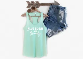 Blue Roan & Broody Racerback Tank