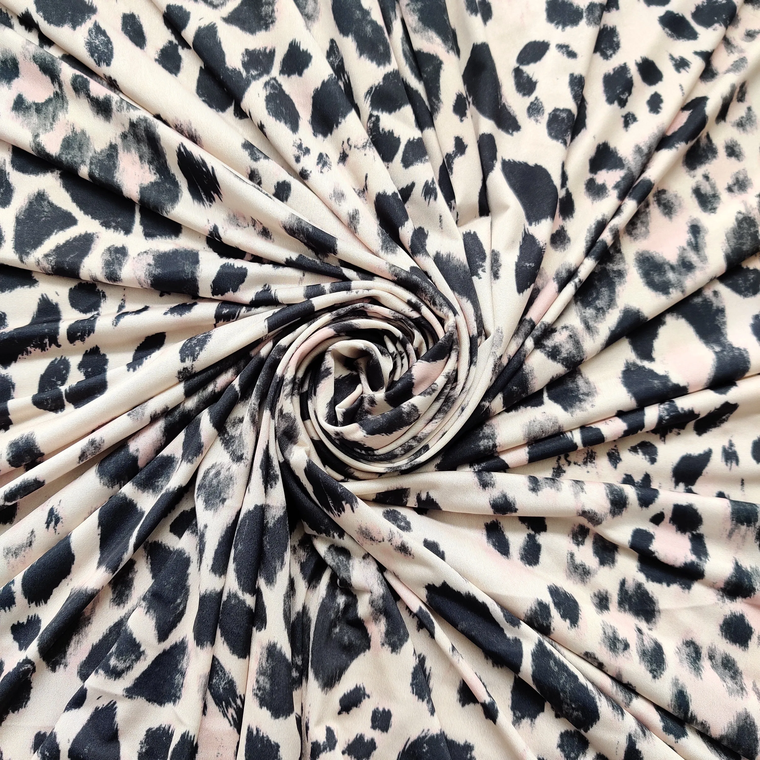 Blush Leopard Soft Fabric