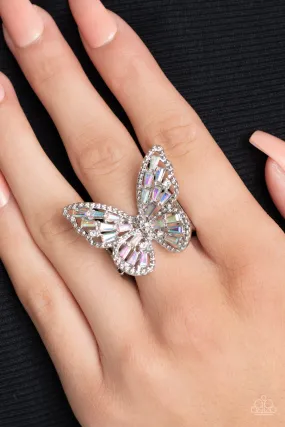 Bright-Eyed Butterfly Multi-Ring