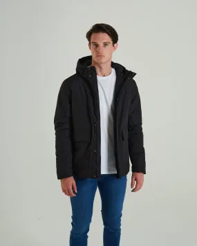 Bronson Parka Jacket New Black