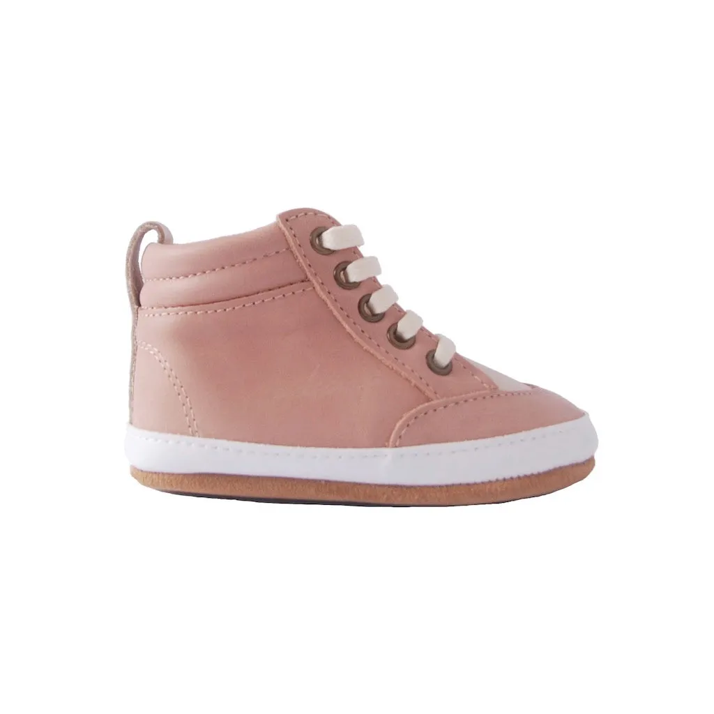 Brooklyn Baby High Top Sneakers Pink