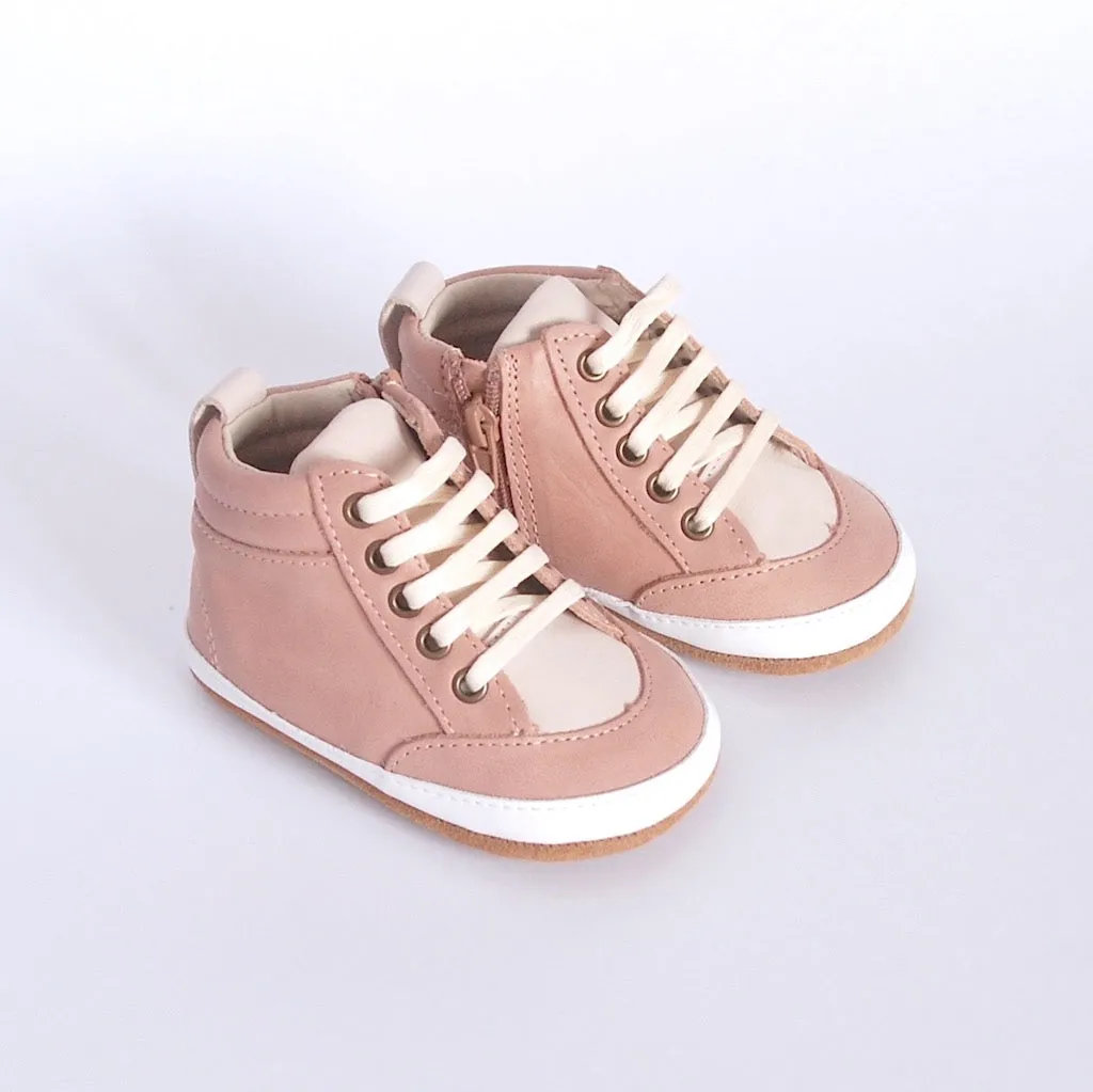 Brooklyn Baby High Top Sneakers Pink