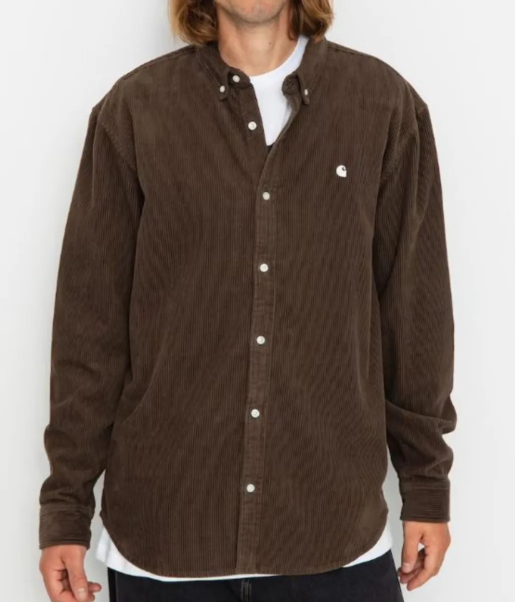 Brown Madison Cord Shirt