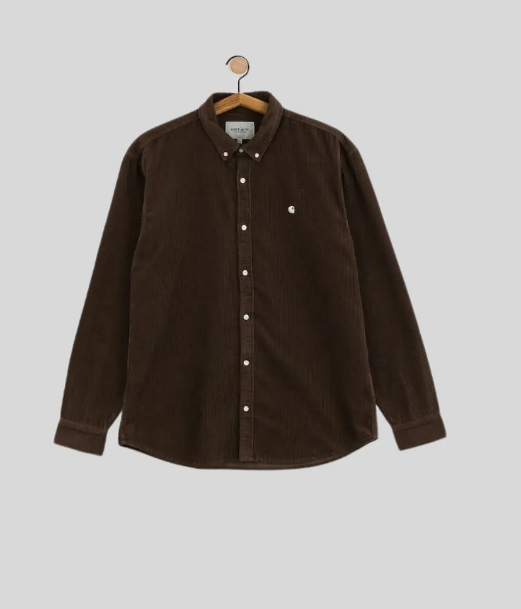 Brown Madison Cord Shirt