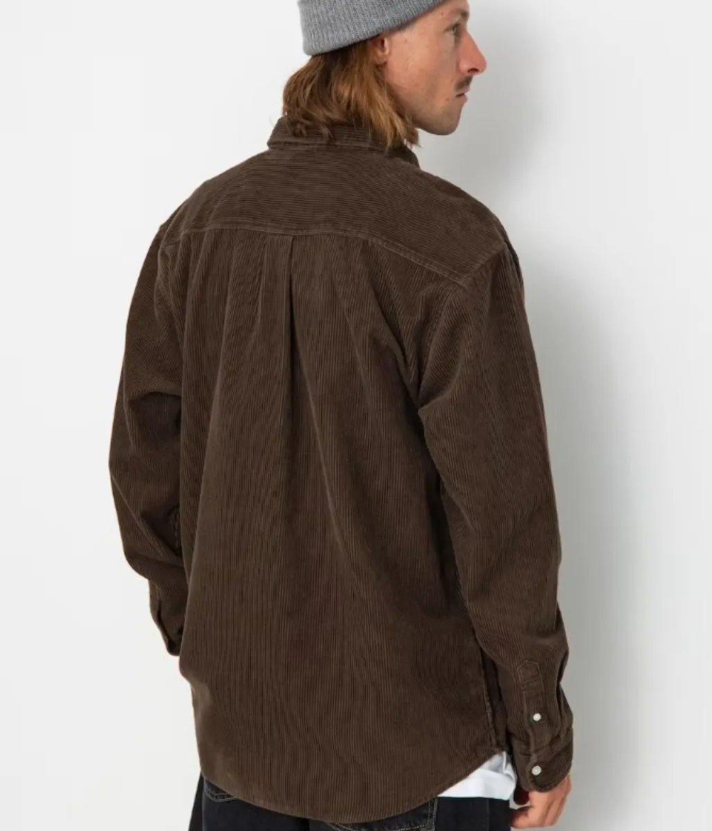 Brown Madison Cord Shirt