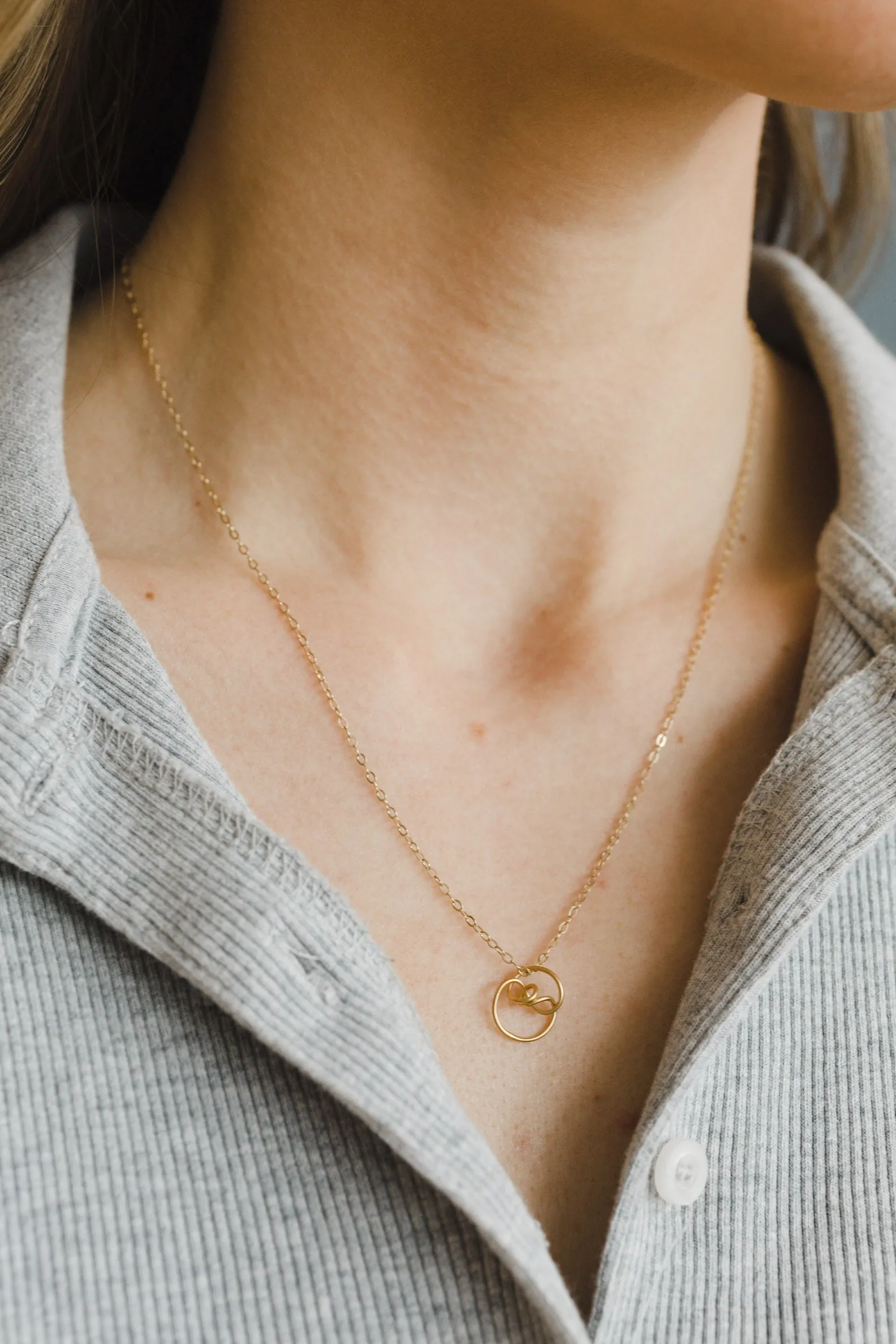 Calligraphy Necklace