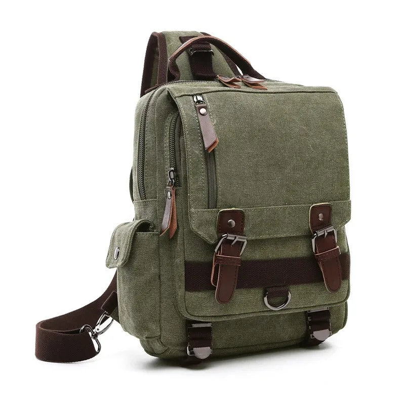 Canvas Backpack Men Travel Back Pack Multifunctional Shoulder Bag for Women Laptop Rucksack School Bags Female Daypack