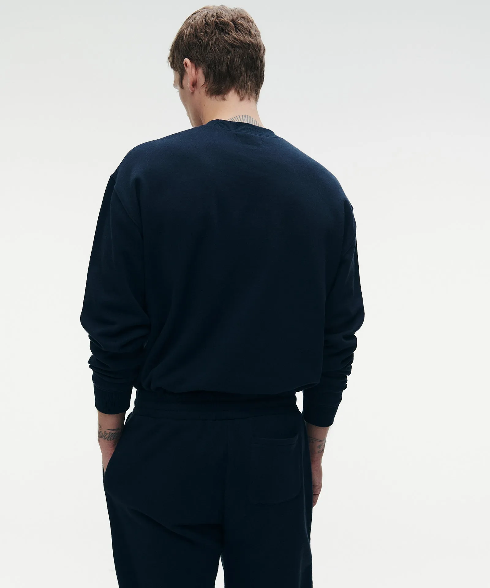 Cashmere Terry Crewneck Sweatshirt