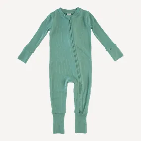 convertible zippy pjs | malachite | modal skinny rib