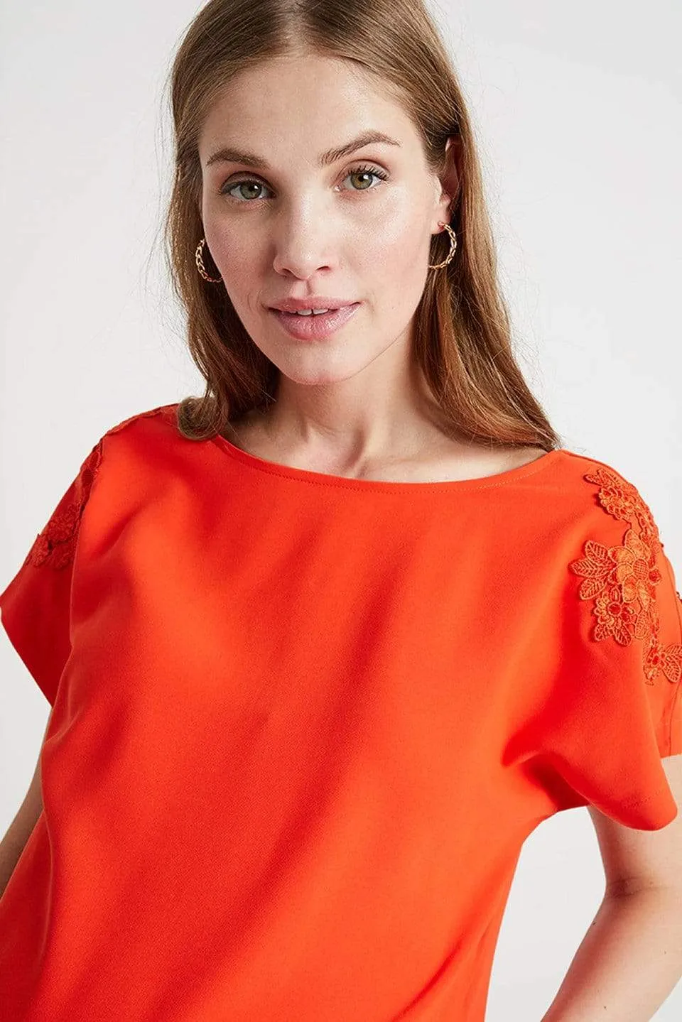 Dollie Maternity Dress Tangerine