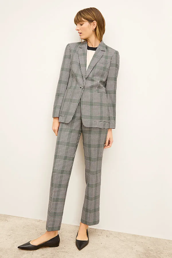 Dolly Jacket - Check Plaid Sharkskin :: Multi