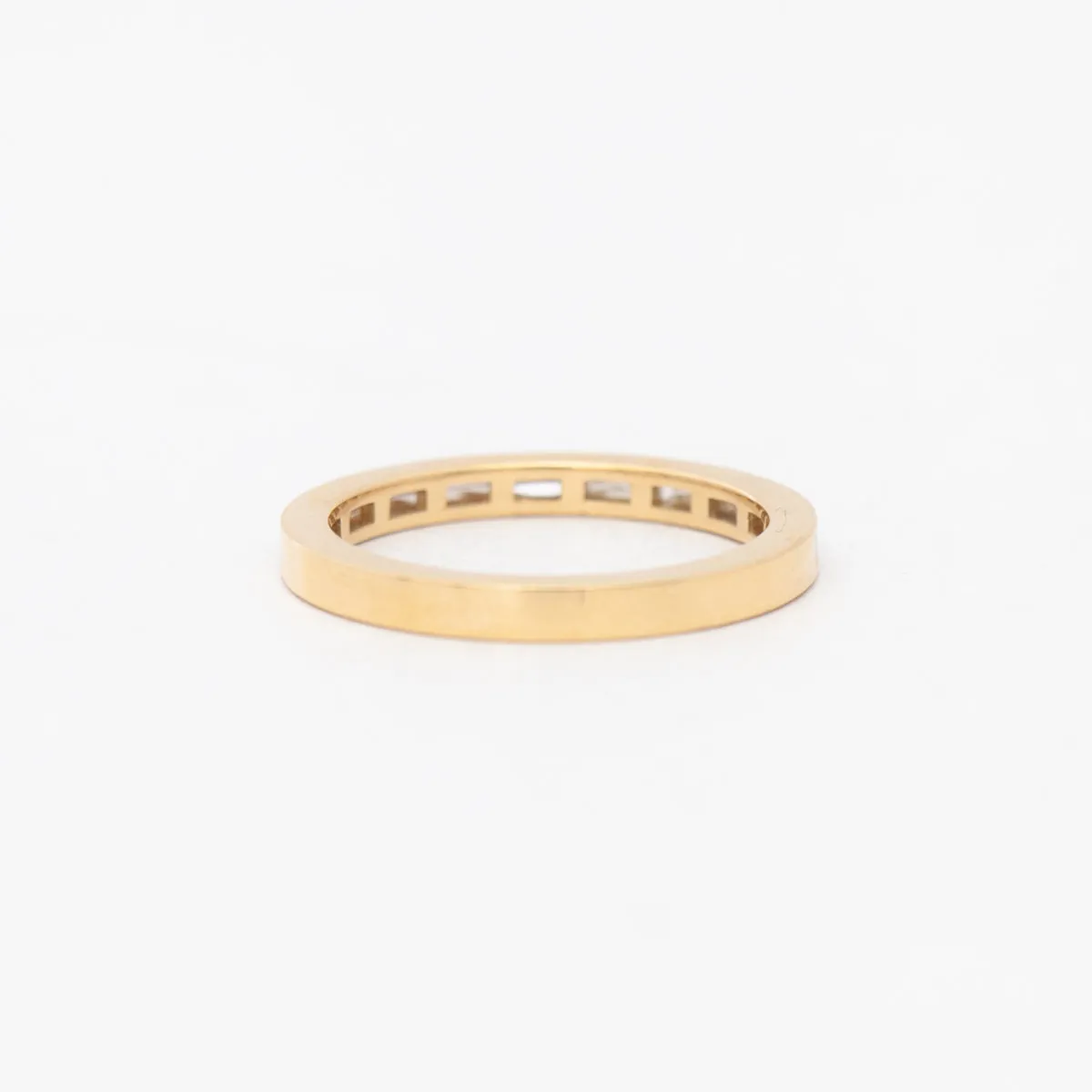 Emma French-Cut Half Eternity Band