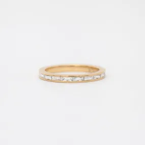 Emma French-Cut Half Eternity Band