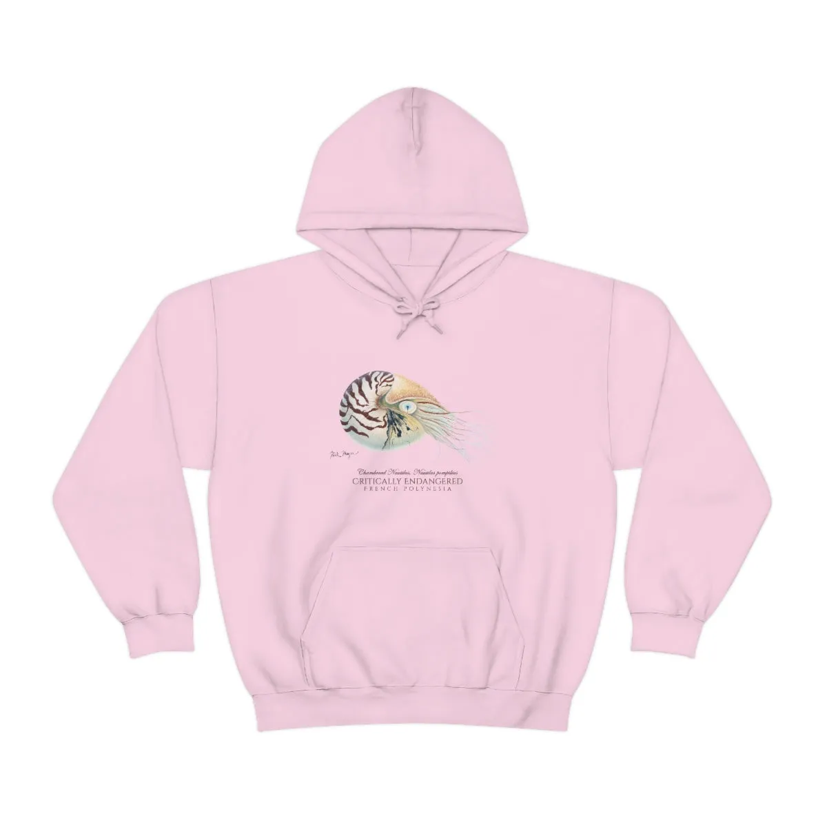 Endangered Chambered Nautilus Warm Hoodie