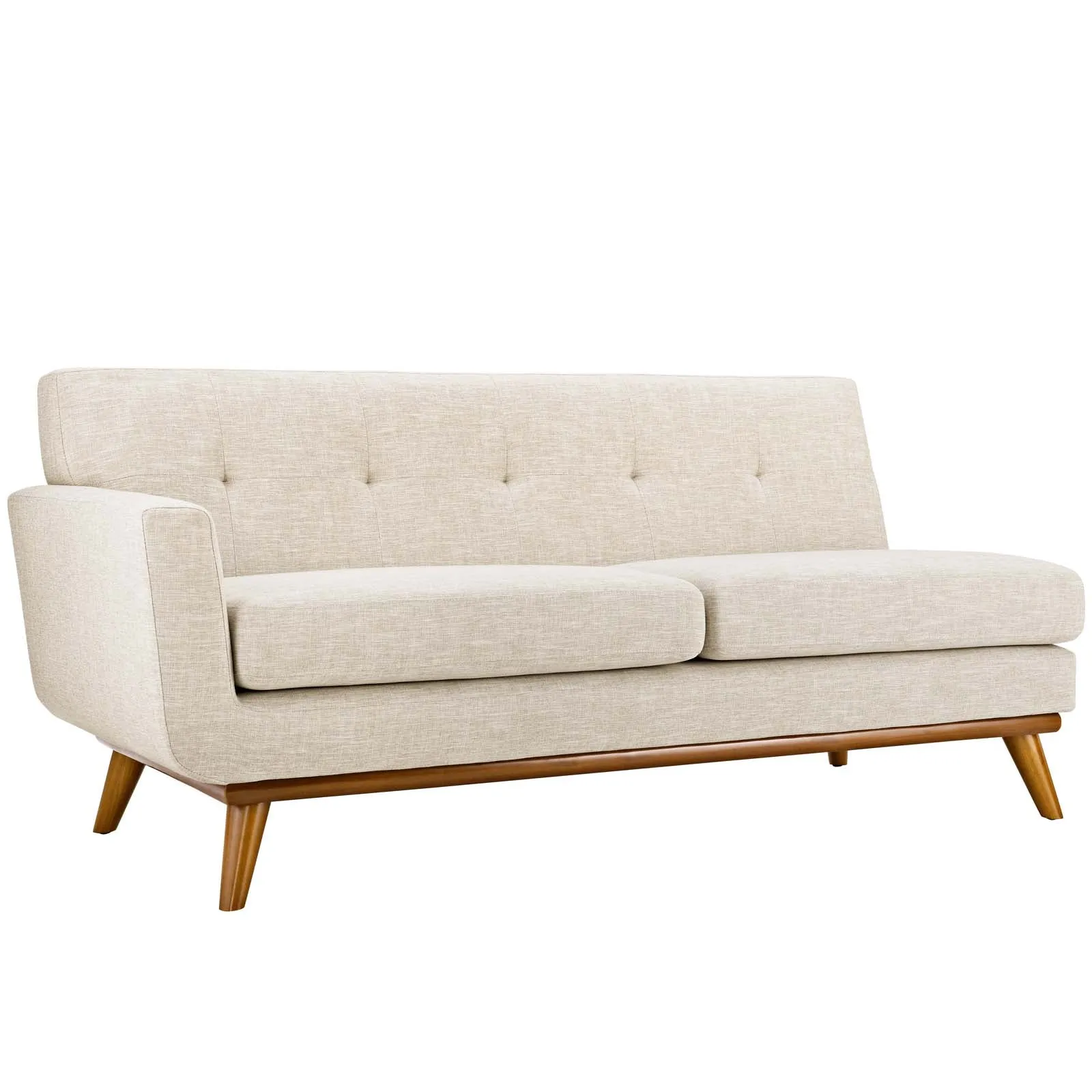 Engage Left-Arm Upholstered Fabric Loveseat