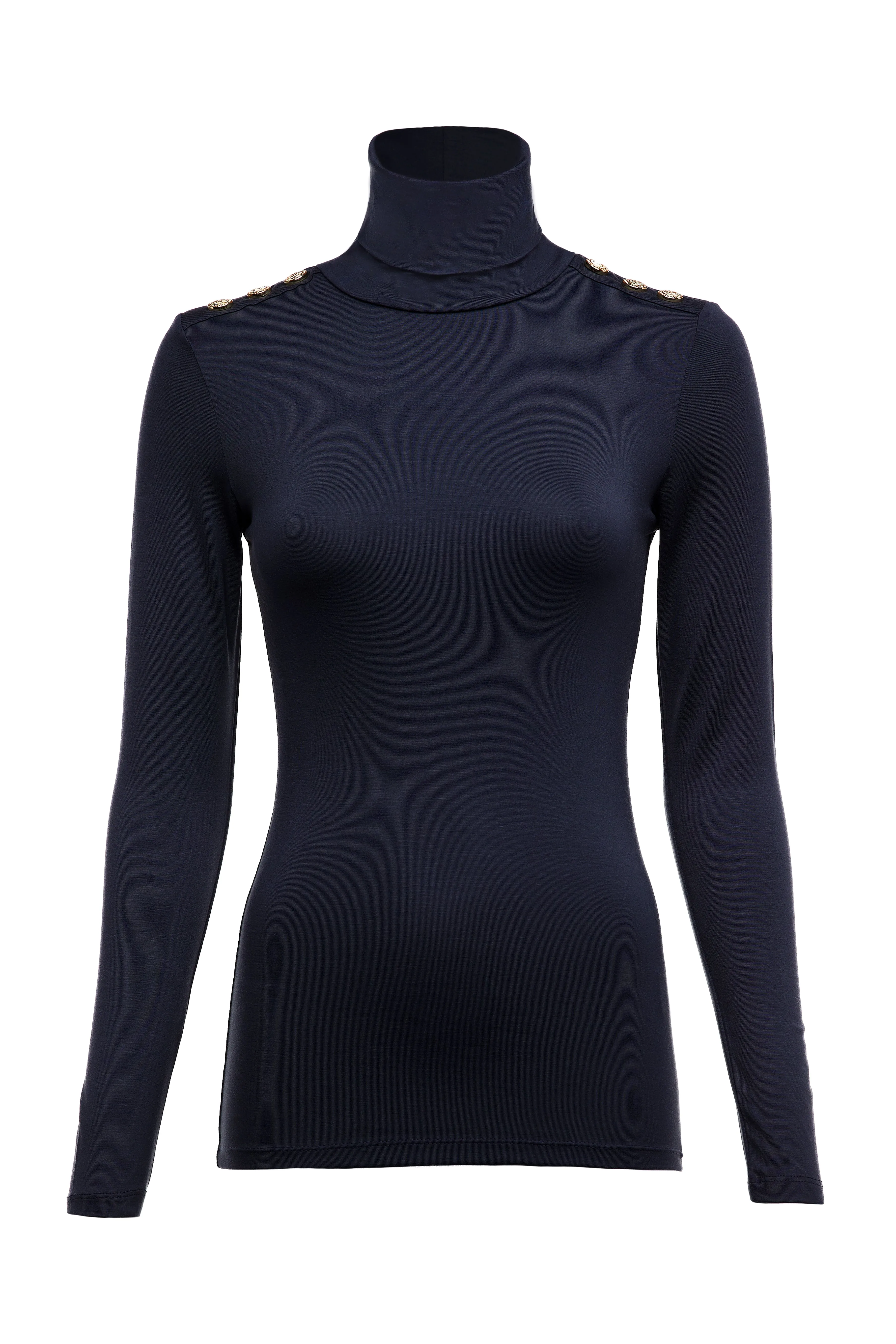 Essential Roll Neck (Ink Navy)