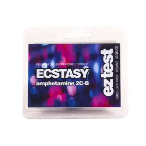 EZ Test Ecstasy Test Kit - MDMA / Methamphetamine / Molly