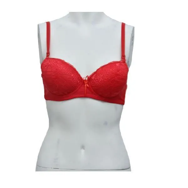 Fancy Demi Cup Padded Bra