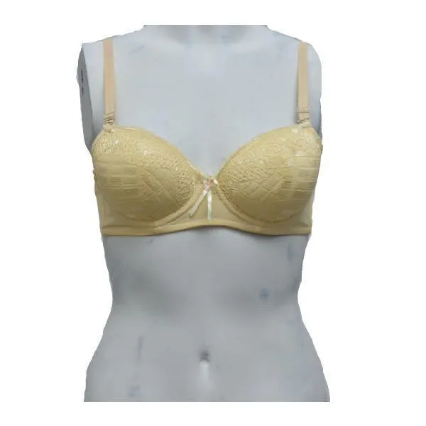 Fancy Demi Cup Padded Bra