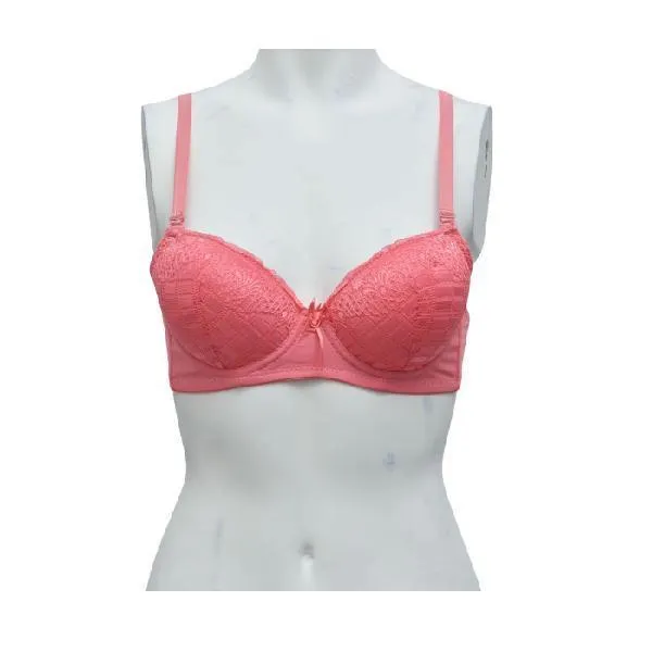 Fancy Demi Cup Padded Bra