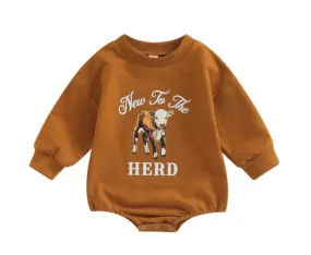 FARM BABY Long-Sleeve Onesie