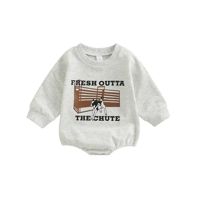 FARM BABY Long-Sleeve Onesie