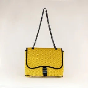 FLAP CROSSBODY MUSTARD