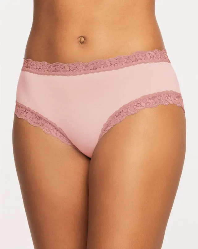 Fleur't Iconic Boyshort in Peonies & Rosewood