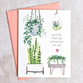 Flora Valentine Card