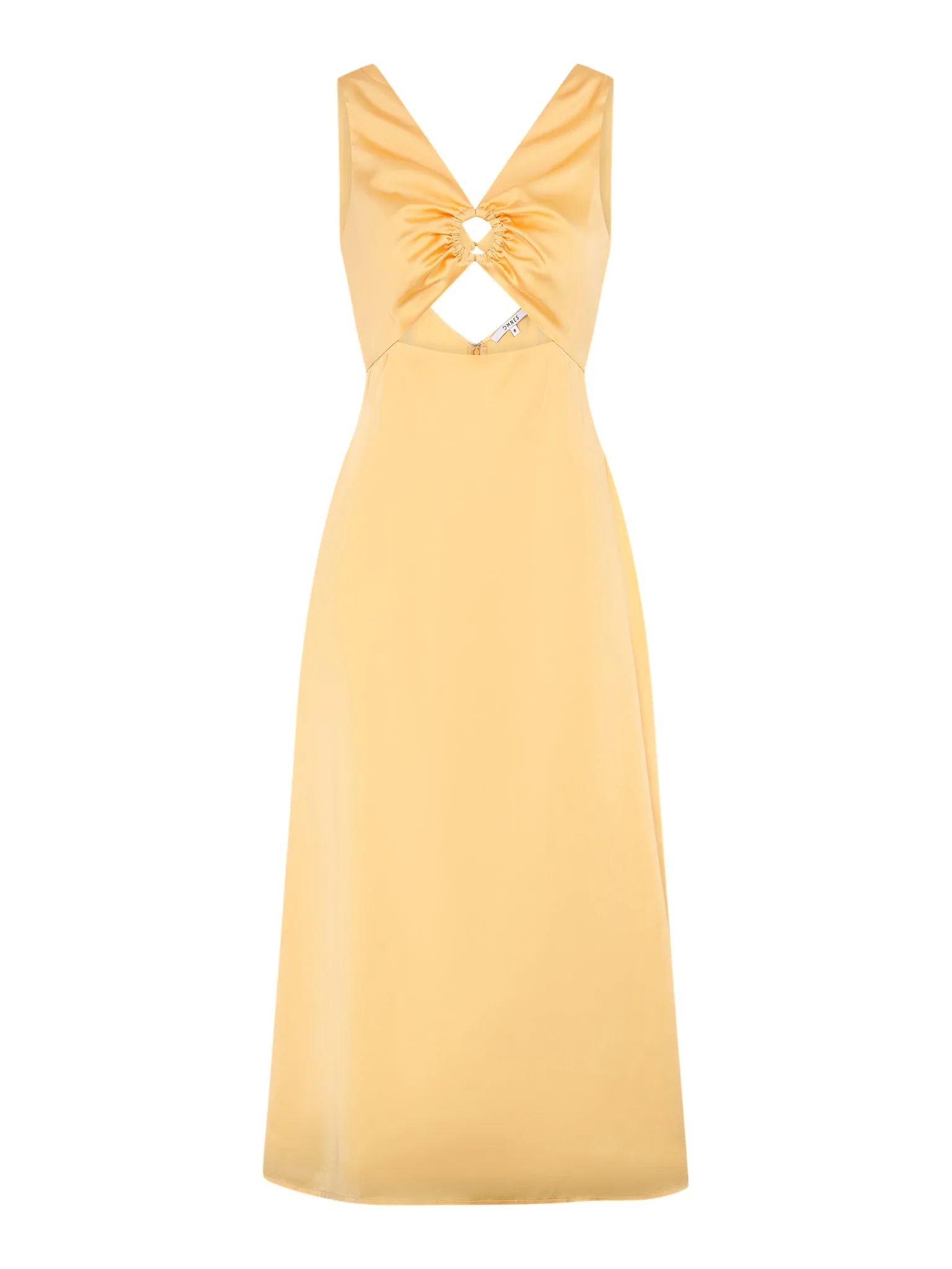 Fredricka Maxi Dress in Lemon Yellow