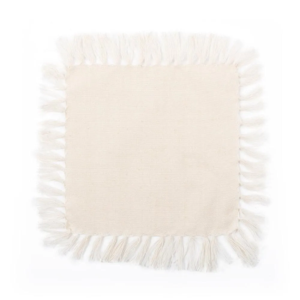 Fringe Cocktail Napkins Set of 4