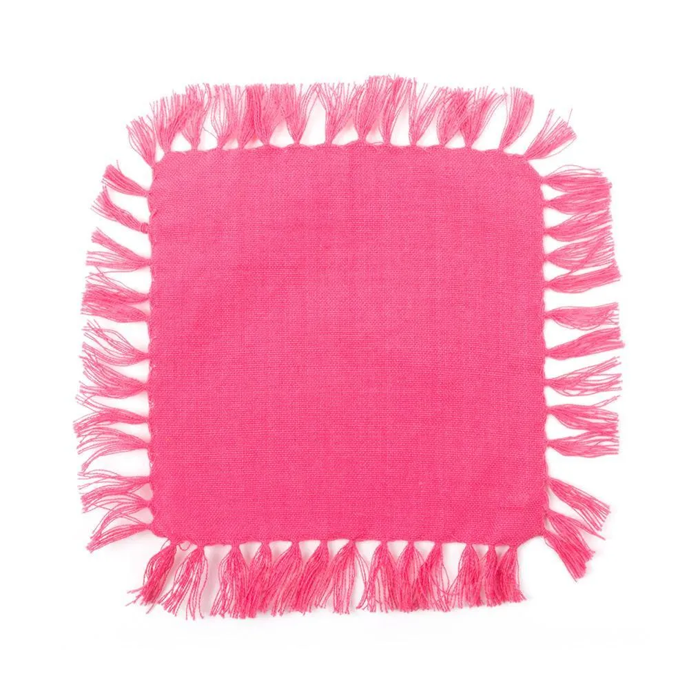 Fringe Cocktail Napkins Set of 4